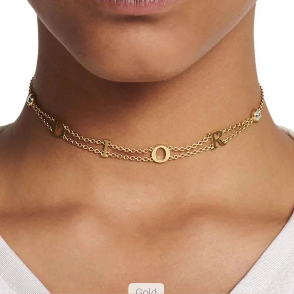 Dior❌ SOLD❌❌Gold Choker